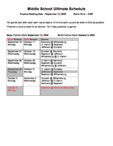 MS Ultimate Schedule 22-23 9-1