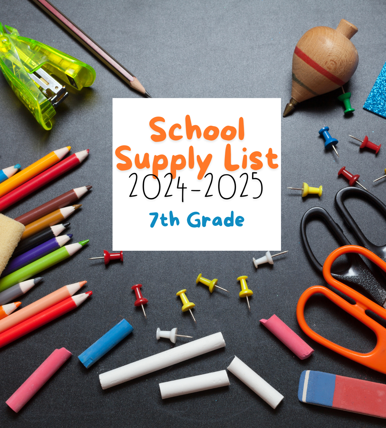 7th Grade Supply List