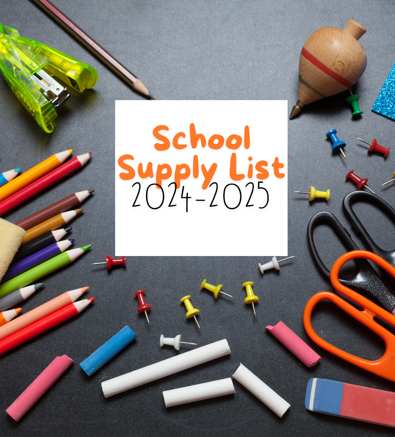 School supply list