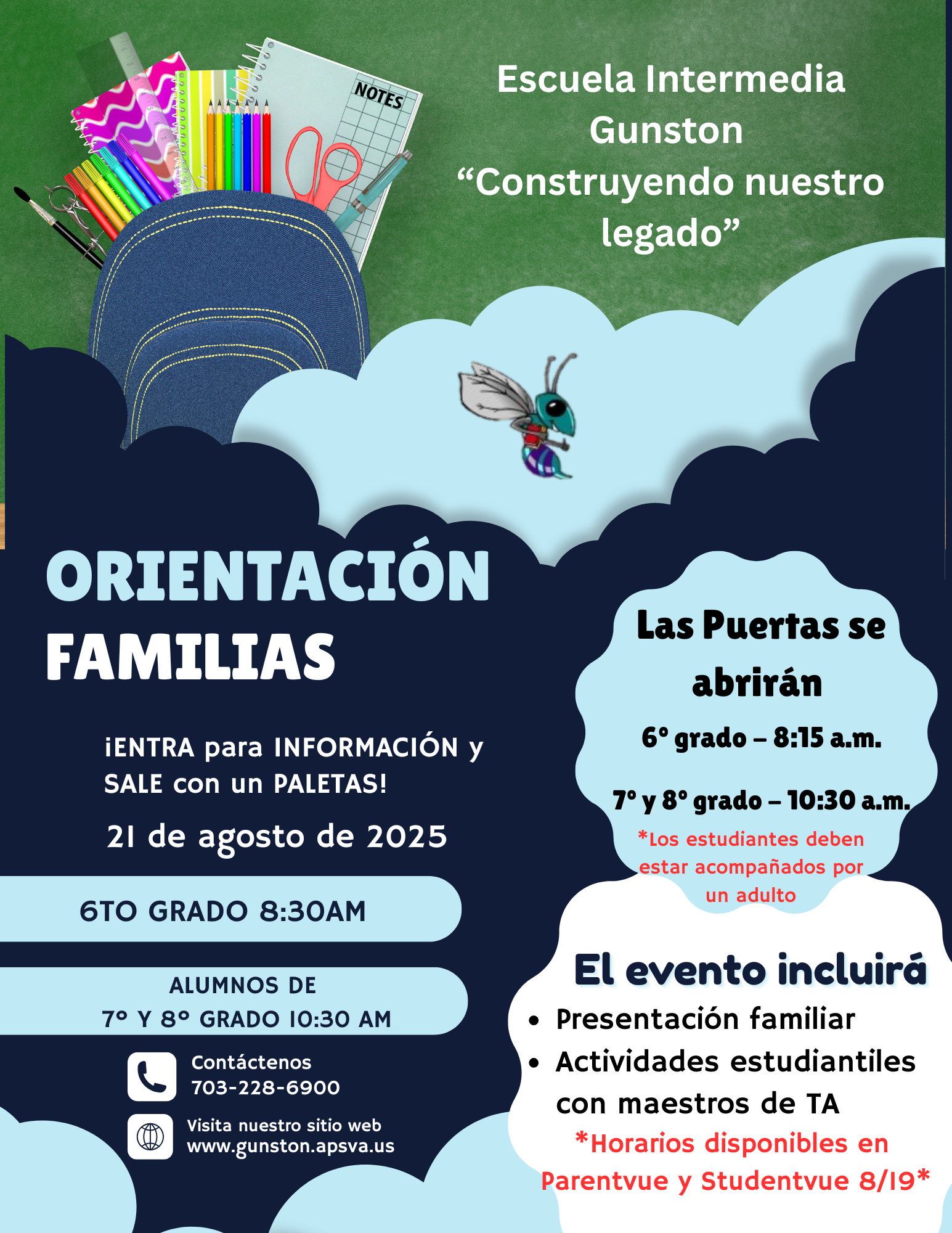family orientation 2025 spanish