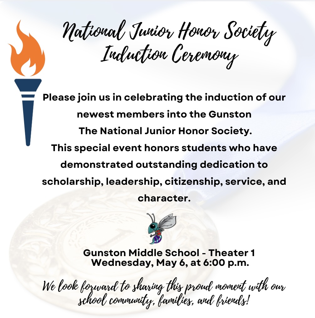 NJHS Induction Ceremony