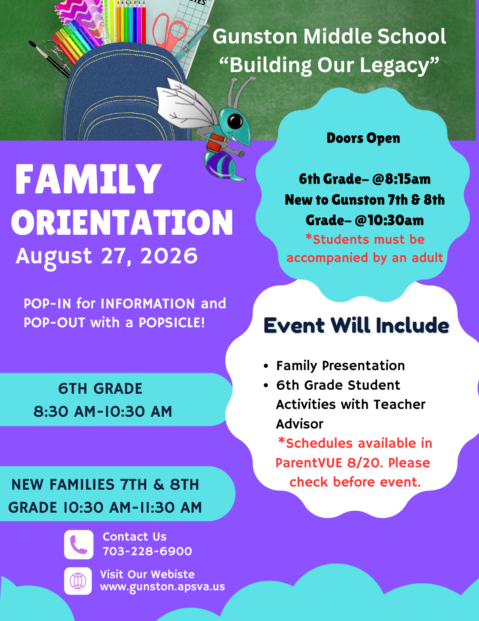 Family Orientation 2026