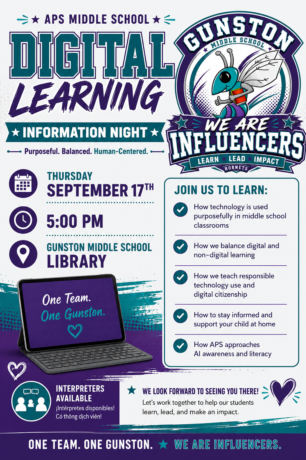 Digital Learning Information Night